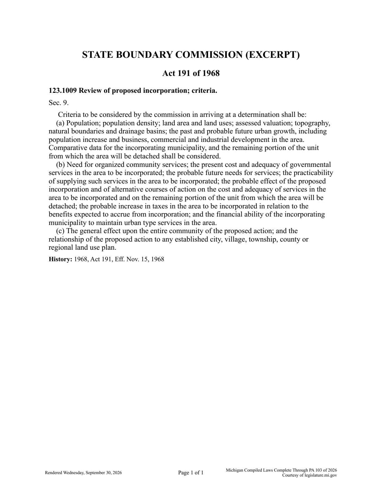 State statutory review criteria, PDF page 1